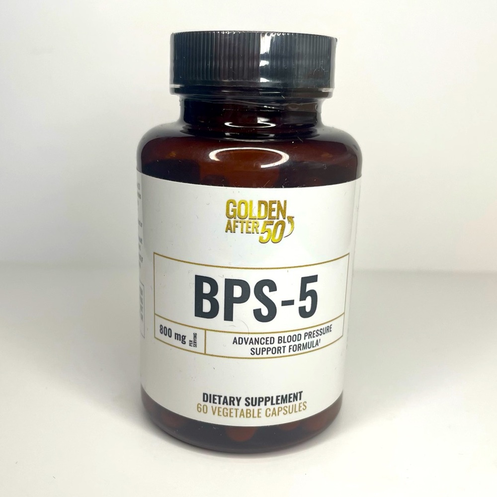 Golden After 50 BPS-5 Advanced Blood Pressure Support 800mg 60 capsules